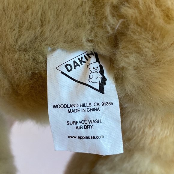 Dakin Applause Teddy Bear 15” - Picture 7 of 7